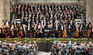 A photo of a Three Choirs Festival concert