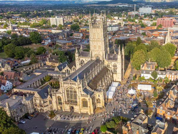 Gloucester Cathedral and Festival Village