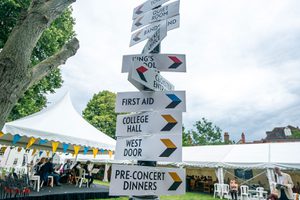 Festival Village Signage